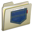 Lightbrown Pocket icon